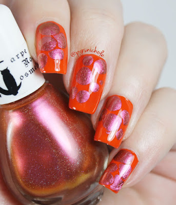 Carpe Noctem Cosmetics + Cult Nails Blobbicure