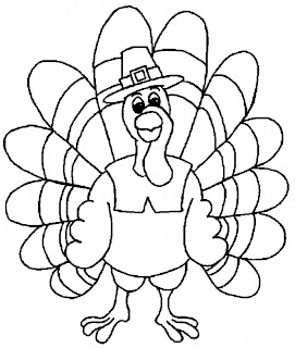 Thanksgiving Turkey Coloring Pages