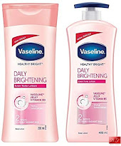 Vaseline white glow, bright skin lotion