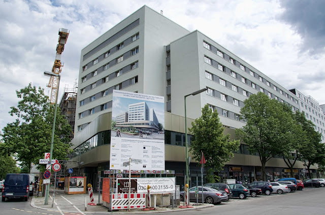 Baustelle Fassadensanierung Kurfürstenstraße / Bayreuther Straße, Neubau Kurfürstenstraße / Keithstraße, Kurfürstenstraße 80, 10787 Berlin