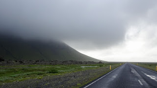 Thick clouds in Iceland