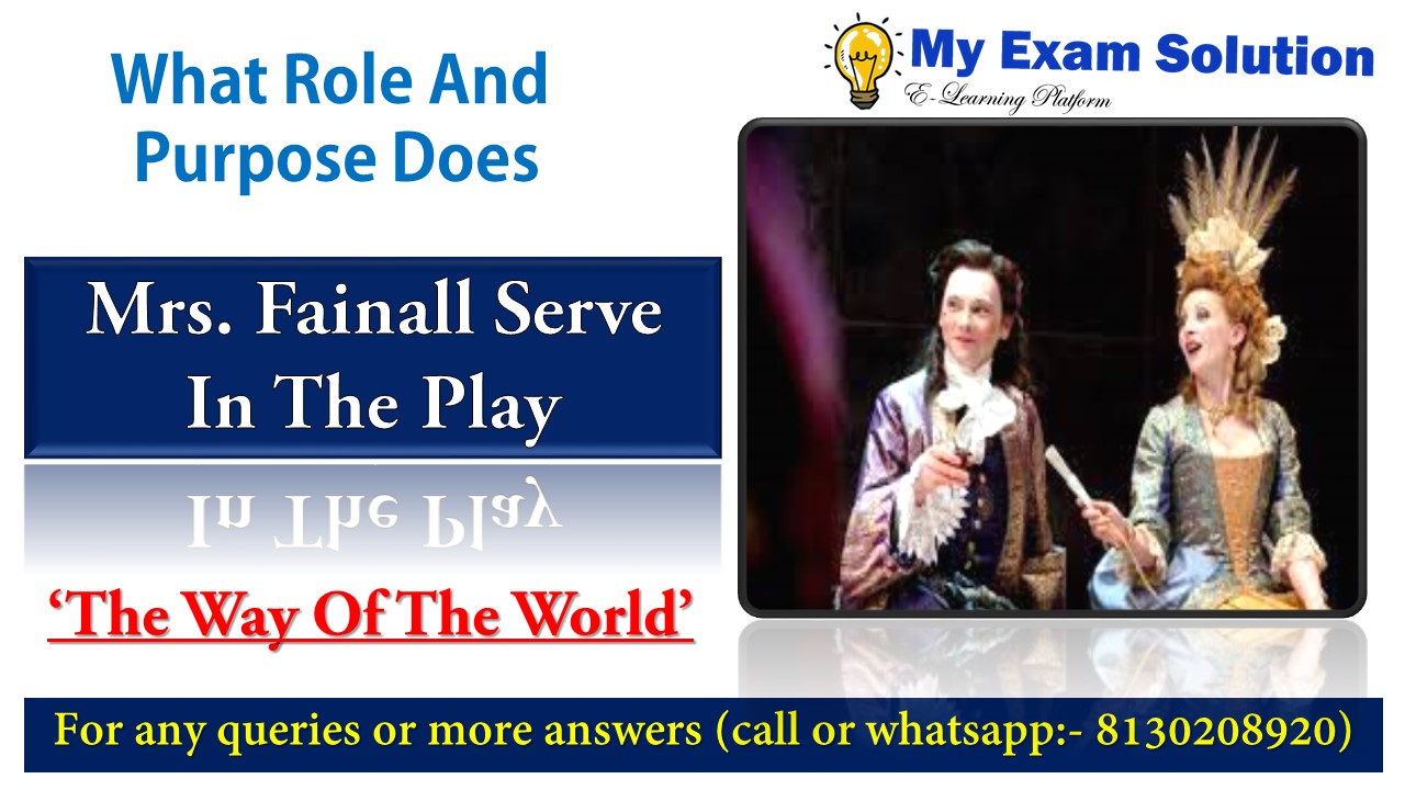 Character Analysis of the way of the worlddocx  Character Analysis of the  way of the world Mirabell The protagonist of the play Edward Mirabell is a   Course Hero