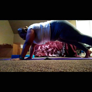 yoga high plank