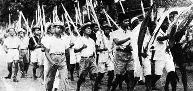 Bentuk perlawanan pergerakan Indonesia pada Jepang.
