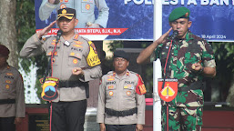  Apel Konsolidasi, Kapolresta Banyumas Apresiasi TNI-Polri dalam Pengaman Ops Ketupat Candi 2024