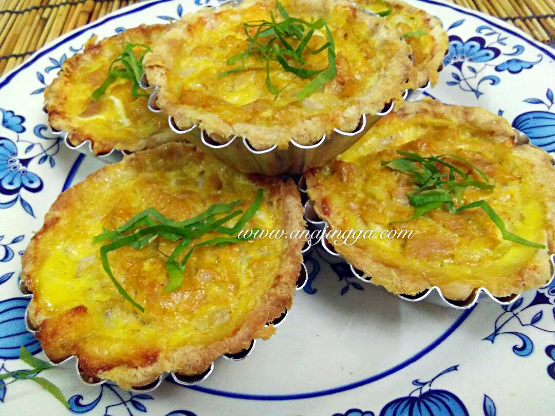 QUICHE TUNA BERSANTAN GABUNGAN RASA TIMUR BARAT