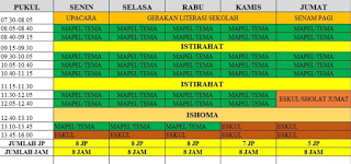 http://soalsiswa.blogspot.com - Aplikasi Jadwal Pelajaran 2017/2018