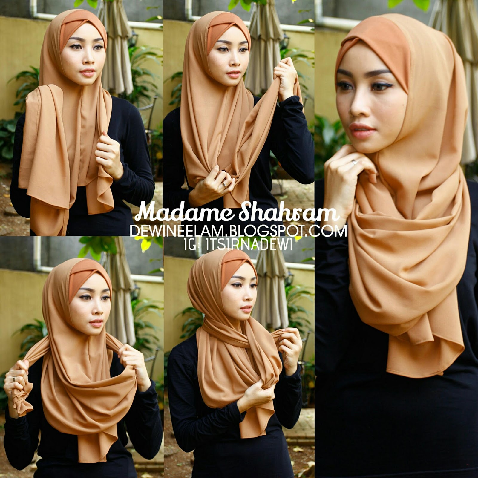 23 Galery Tutorial Hijab Pashmina Velvet Terbaru Tutorial Hijab