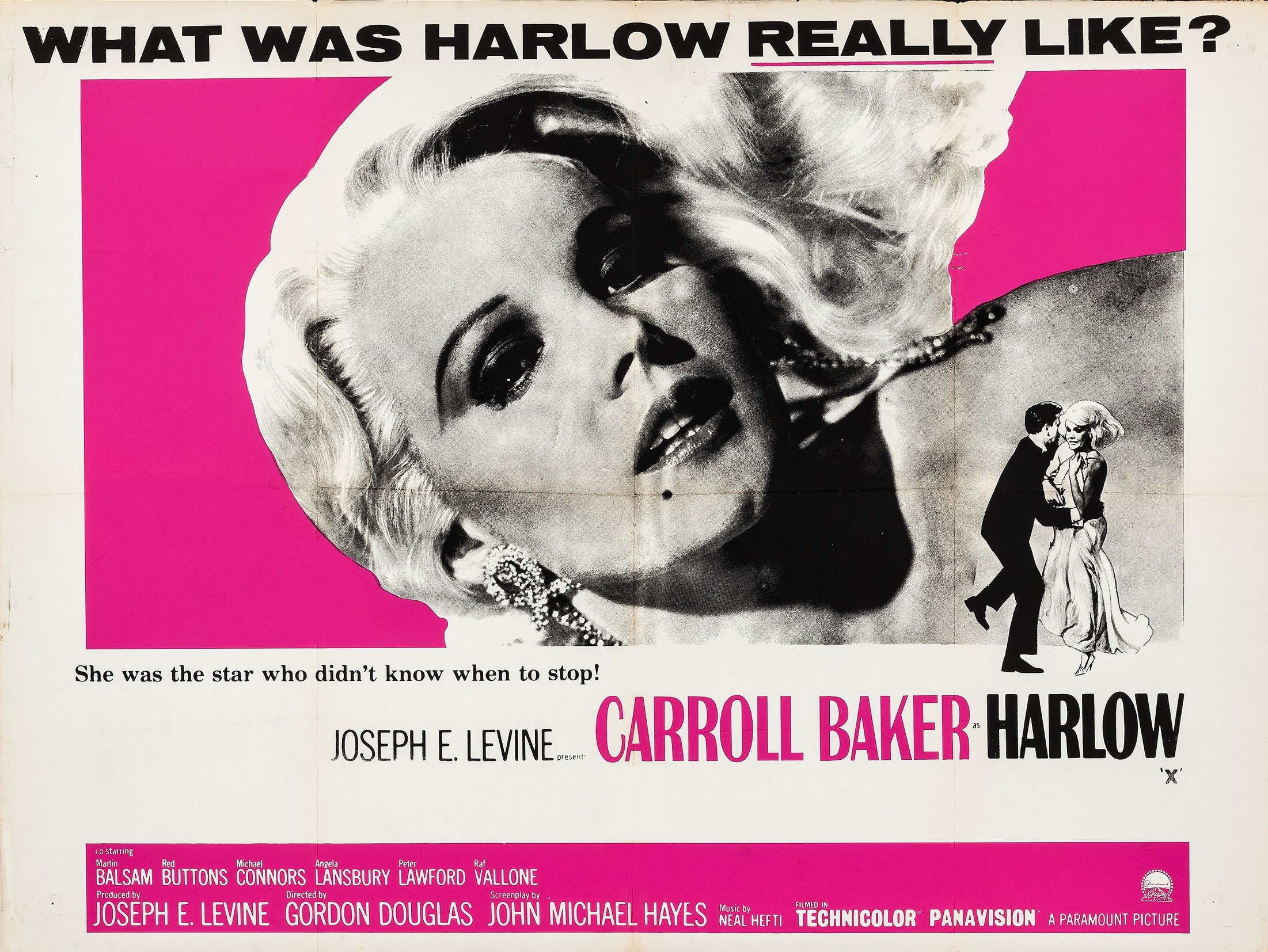 DREAMS ARE WHAT LE CINEMA IS FOR...: HARLOW 1965