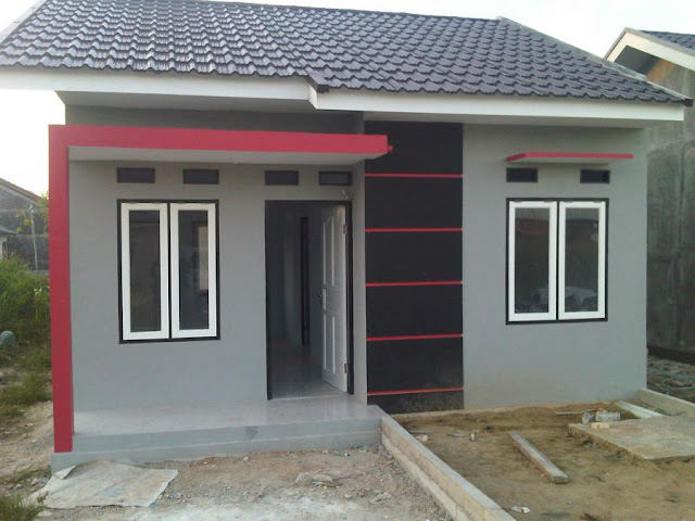 Contoh desain rumah minimalis type 21