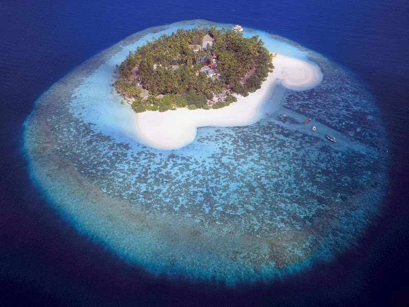 Island in the Maldives