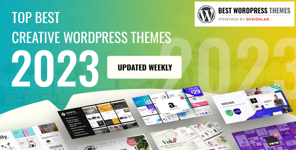 Top Best Creative WordPressTheme 2023 - Updated Weekly 