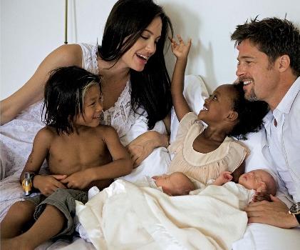 Brad Pitt And Angelina Jolie Kids
