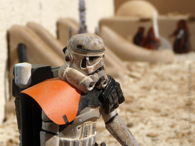 STAR WARS Sandtrooper Kenner Mos Eisley diorama