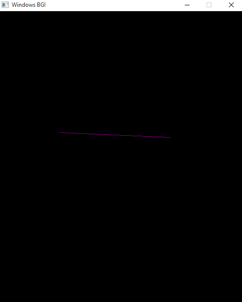 Bresenham Line Algorithm