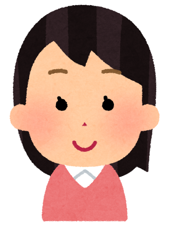 黒い髪の女の子のイラスト かわいいフリー素材集 いらすとや