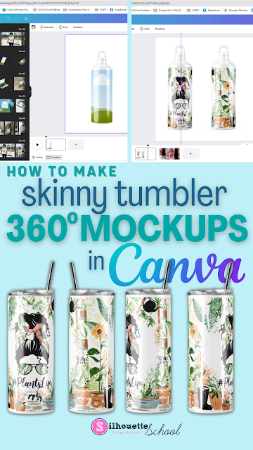 tumbler press, mockups, tumbler mockups, canva, sublimation