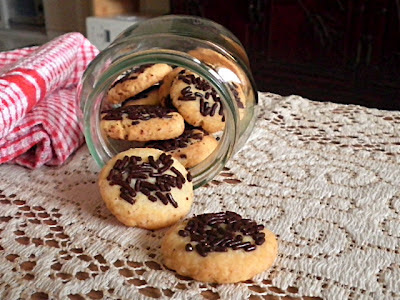 Chocolate Sprinkle Cookies