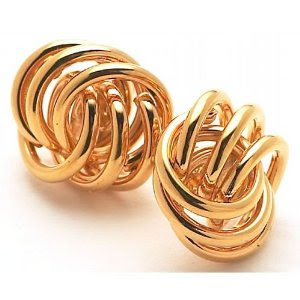 Monet Twist Knot Post Earrings