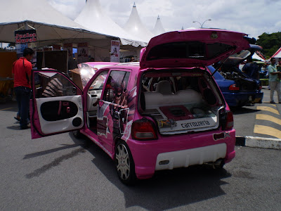 Kancil Mira autoshow car