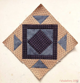 'Jack in the Pulpit' Miniature Block, The Quilt Room BOM