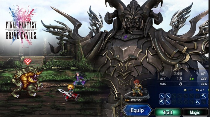 Final Fantasy Brave Exvius Mod Apk Global English High Damage