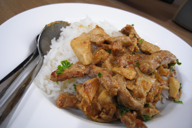 Recette de Boeuf Stroganoff