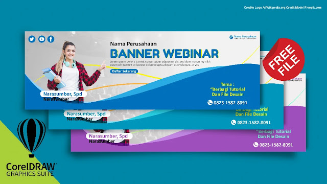 Free Banner Seminar : Download Kumpulan Spanduk Seminar Coreldraw Gratis