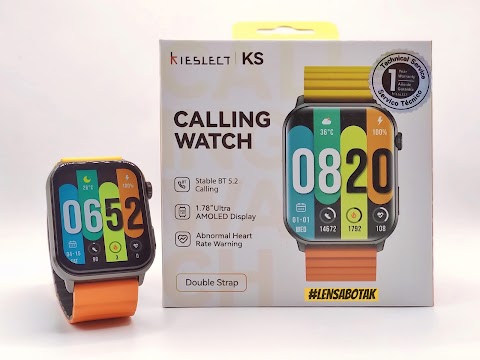 Smart Watch Kieslect Calling Watch Ks : Jam Pintar Elegan