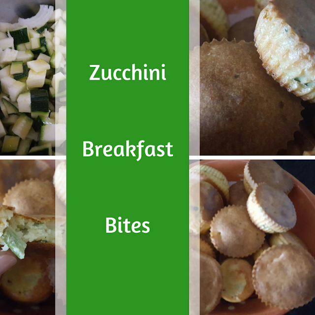 Zucchini breakfast bites recipe