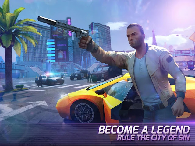 Gangstar vegas mod apk + Data with unlimited money