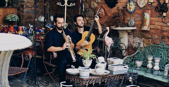 HEPTACHORD: LA CHITARRA DI ALESSANDRO BLANCO E IL SAX DI NICOLA MOGAVERO 