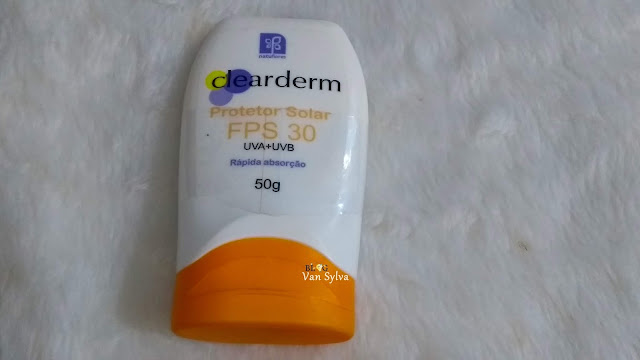 protetor solar clearderm fps 30 natuflores