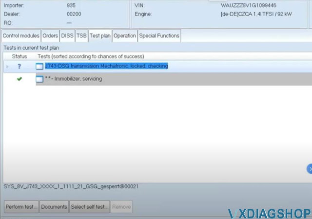 Can VXDIAG VCX SE 6154 do VAG Online Coding 3