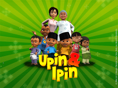 Upin ipin ramadhan wallpaper