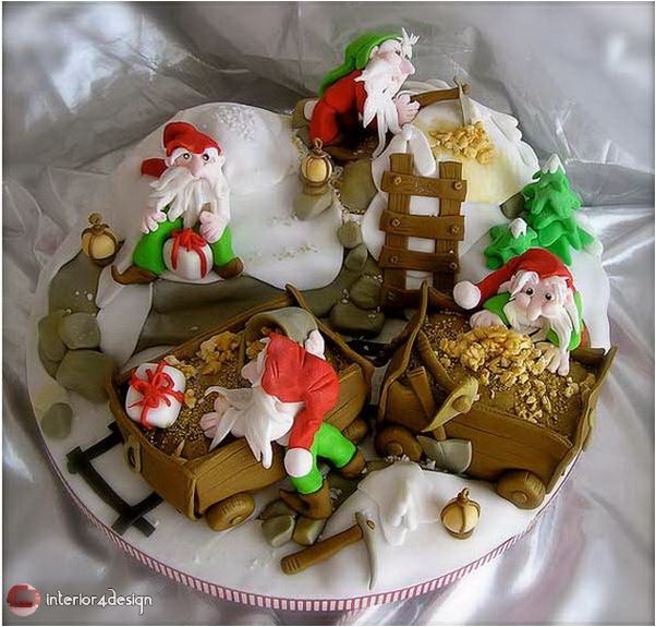 Toppers Galore: Christmas Cake Decorating Ideas