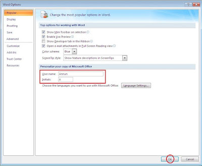 Sebelum mengetahui cara untuk merubah nama author Cara Merubah Nama Penulis atau Author pada Aplikasi Ms Office