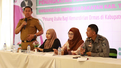 Bakesbangpol Kabupaten Tangerang Beri Bintek Ormas 