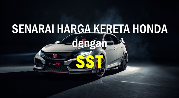 Senarai Harga Terkini Kereta Honda 2020