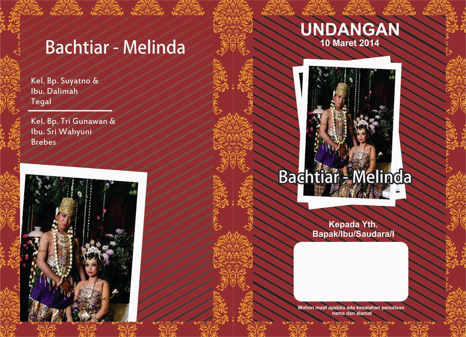  Download Undangan Gratis Desain Undangan Pernikahan 