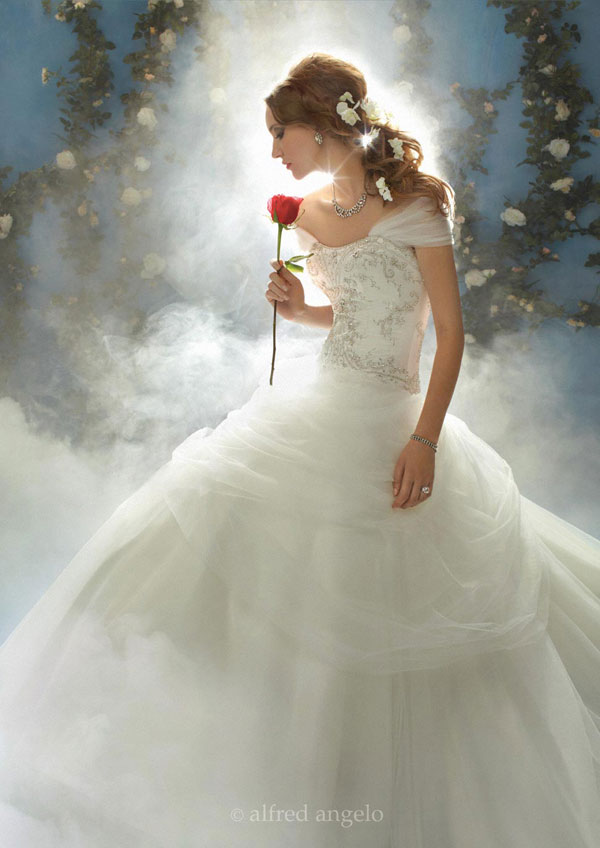 The Art of Clothes Disney  Inspired Wedding  Gowns 