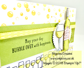 40th Birthday card using Stampin' Up!® Products by Nigezza Creates