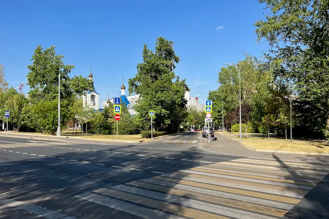 Новомосковская улица, 2-я Новоостанкинская улица, храм святой равноапостольной княгини Ольги в Останкино (построен в 2018 году)
