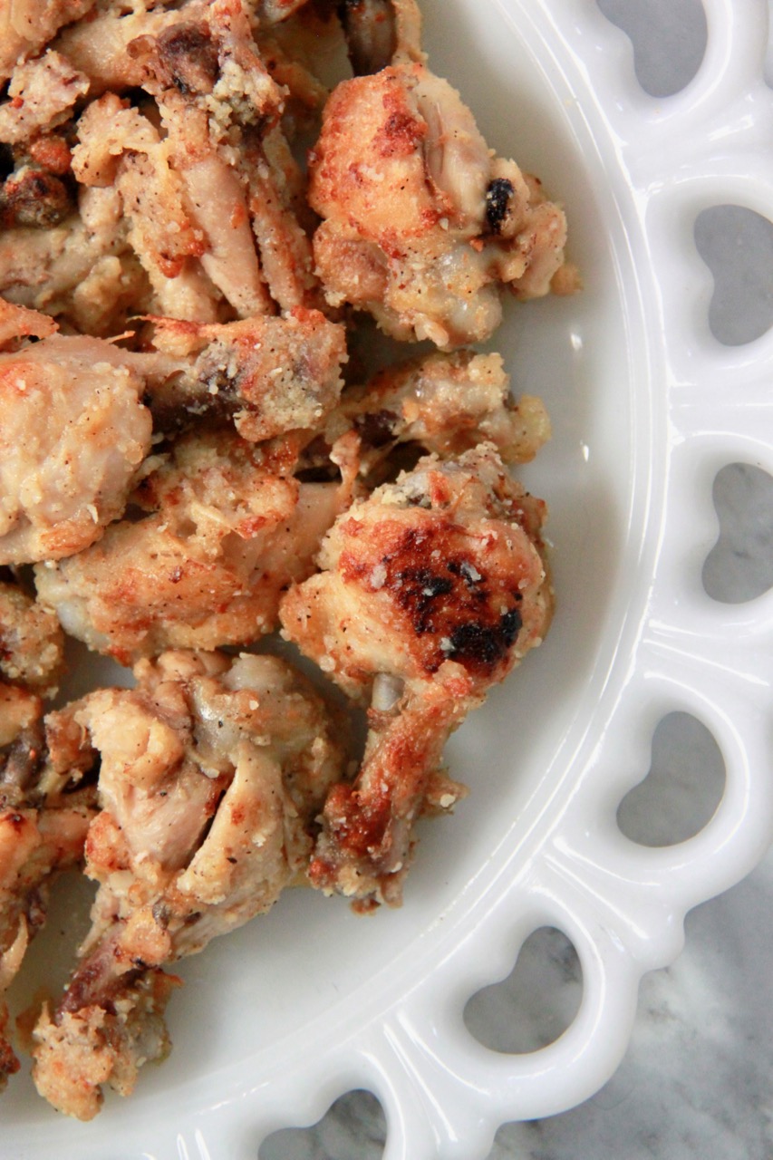 Instant Pot Garlic Parmesan Chicken Wings