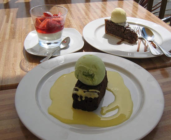 Puddings (I forgot to photograph the Exquisite Main Course...)