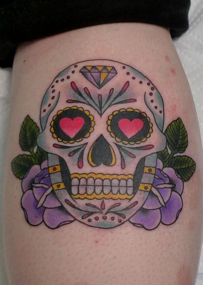 Tribal Skull Tattoo