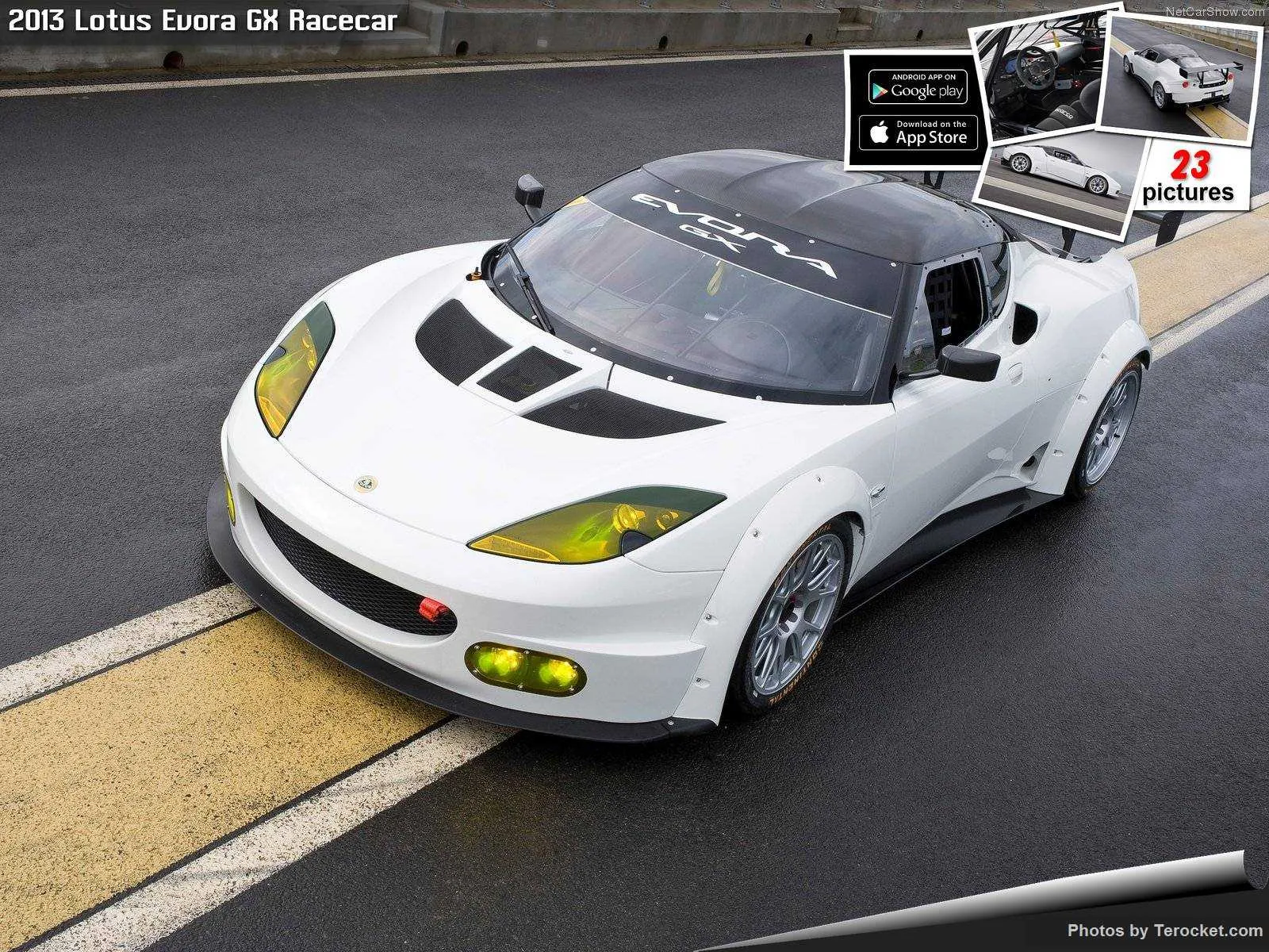 Hình ảnh siêu xe Lotus Evora GX Racecar 2013 & nội ngoại thất
