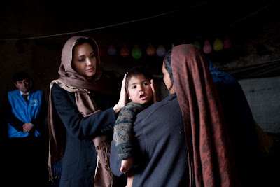 Angelina Jolie in Afghanistan