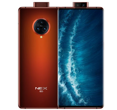 The official launch of the Vivo NEX 3S 5G cascade screen phone