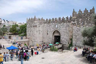 Damascus Gate in Old City - Jerusalem, Israel